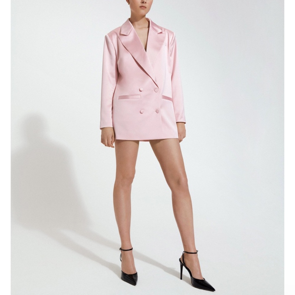 GAUGE81 Cartagena Satin Blazer Dress